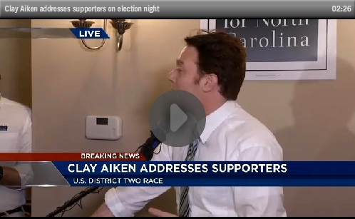 Clay Addresses Supporters on Election Night